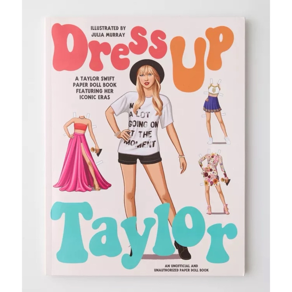 NWT Dress Up Taylor Paper Doll Book